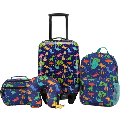 Dinosaur suitcase top