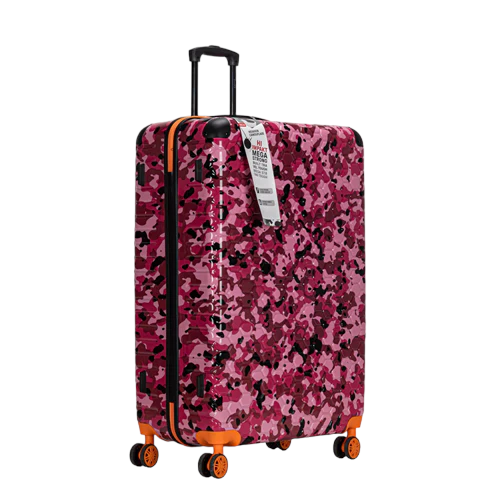 Premium Quality ABS Hard Shell Urban Camouflage Print Spinner Suitcase with Built in Lock - 32 Inch