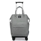 Peter James 4-Wheel Trolley Backpack - Your Stylish Travel Companion