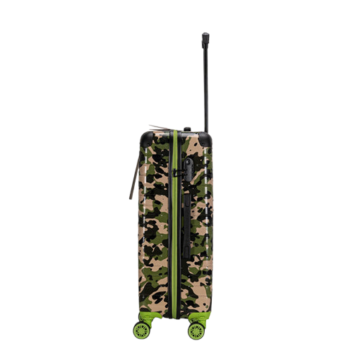 Camo top rolling luggage