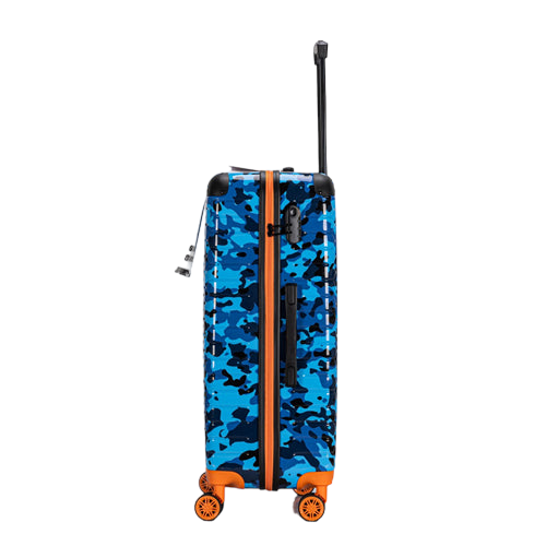 Premium Quality ABS Hard Shell Urban Camouflage Print Spinner Suitcase with Built in Lock - 26 Inch