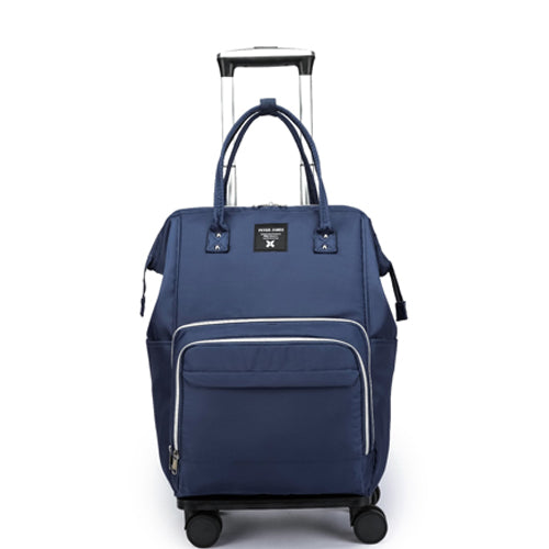 Peter James 4-Wheel Trolley Backpack - Your Stylish Travel Companion