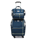 Traveller's Duo: Peter James Matching Backpack and Cabin Trolley Set