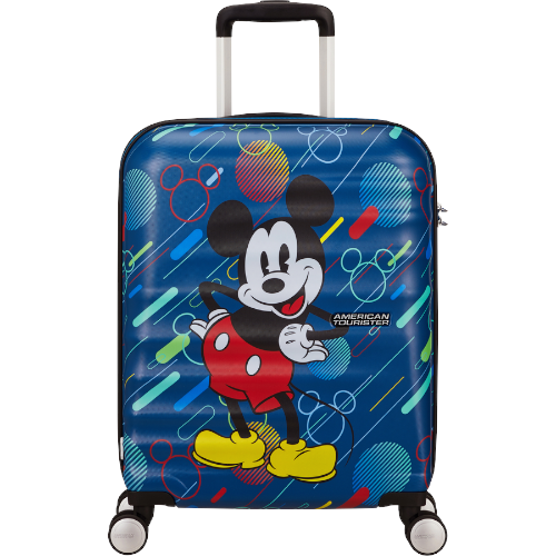 American Tourister Disney 4 Wheel Cabin Suitcase - Mickey Future Pop
