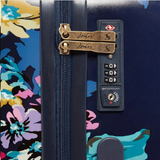 Joules Cambridge 4-Wheel Hard Shell Suitcase - Navy Floral