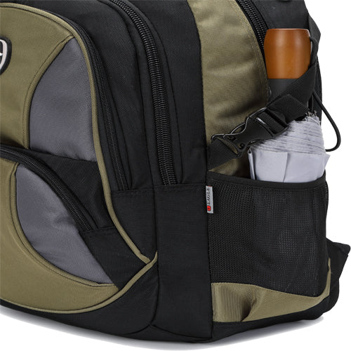 Power Laptop Backpack Rucksack School College Work Travel Bag - 47.5cm (Multicolour)