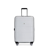Richland Fashion Hand Luggage Lightweight PP Hard Shell Trolley Expandable Travel Suitcase with 4 Wheels - Large 28"