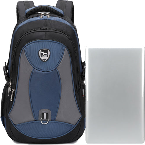 Power Laptop Backpack Rucksack School College Work Travel Bag - 47.5 cm size