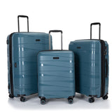 Eagle Spiral ABS Hard Shell Large Suitcase with TSA Lock and 4 Spinner Wheels - 28"