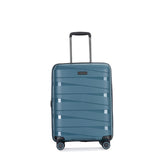 Eagle Spiral ABS Hard Shell Medium Expandable Suitcase with TSA Lock and 4 Spinner Wheels - 24"