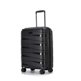Eagle Spiral ABS Hard Shell Medium Expandable Suitcase with TSA Lock and 4 Spinner Wheels - 24"