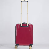 New Fantana 360 Degree 4 Wheel ABS Premium Hard Shell Suitcase With Antitheft Zip - Cabin Size